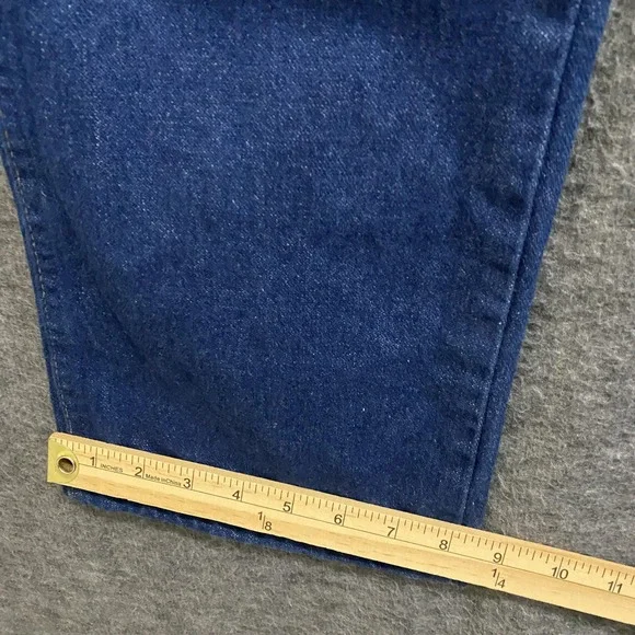 Wrangler Jeans‎ Mens 34x32 Blue Cowboy Cut Slim Denim Retro Western Rodeo 936PWD - Picture 6 of 9